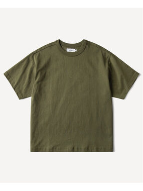 1900s Heavyweight Cotton Jersey Boxy T-Shirt TC M
